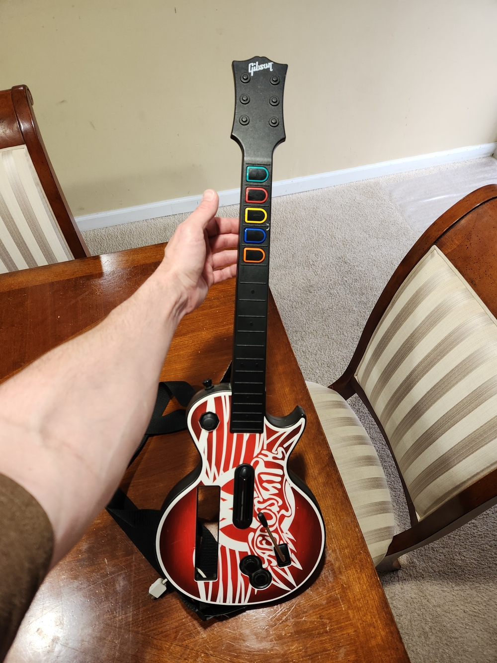 Nintendo Wii Aerosmith Guitar Controller